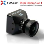 Hot Sales FOXEER Mini/Micro 4 1200TVL StarLight Camera 1/3\" CMOS Sensor 4:3/16:9 PAL/NTSC Switchable CVBS 5-20V RC Drone